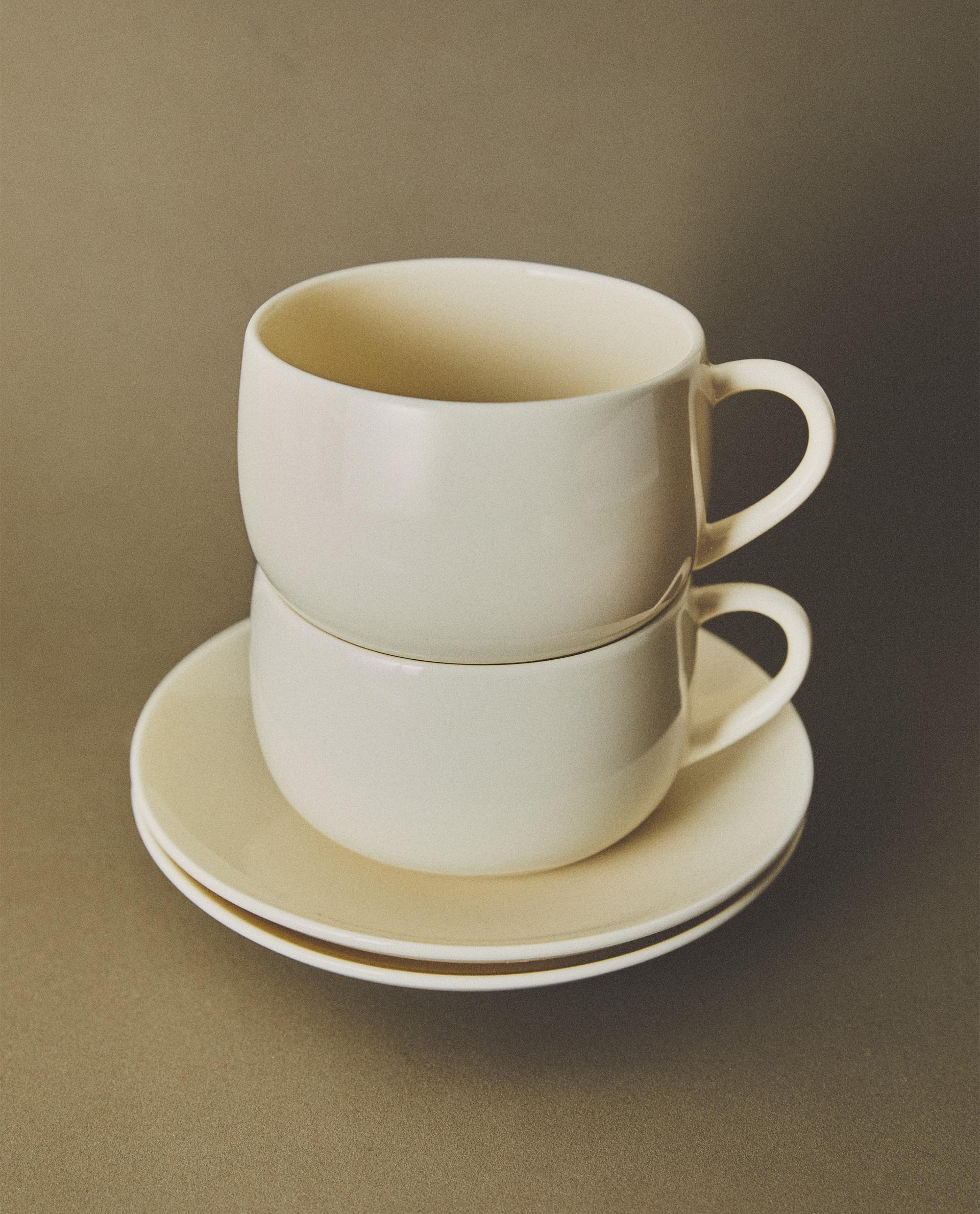 無地柄 ストーンウェア ティーカップ | Zara Home 日本/Japan