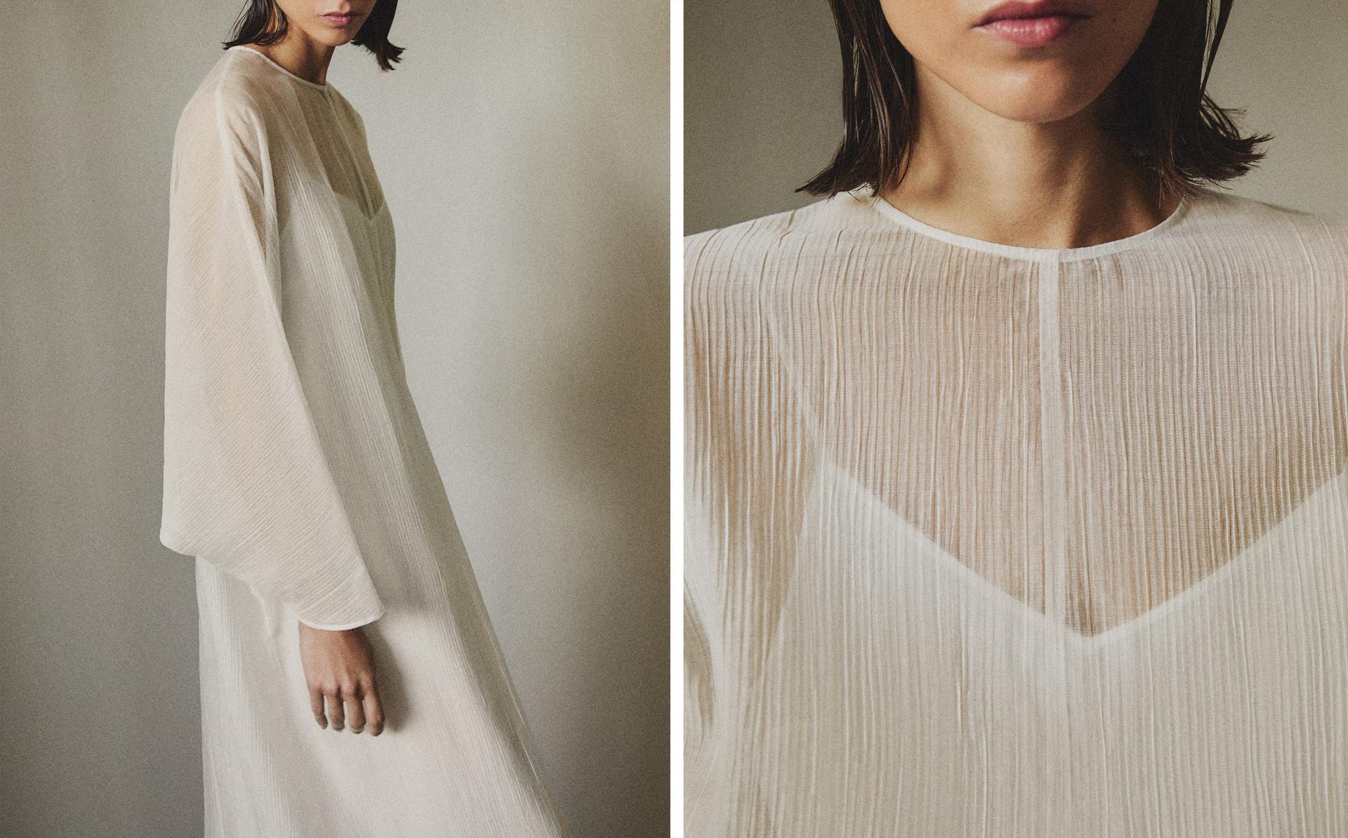 НІЧНА СОРОЧКА З ДВОХ ЧАСТИН