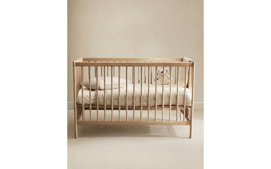 KLASYCZNE DREWNIANE ŁÓŻECZKO