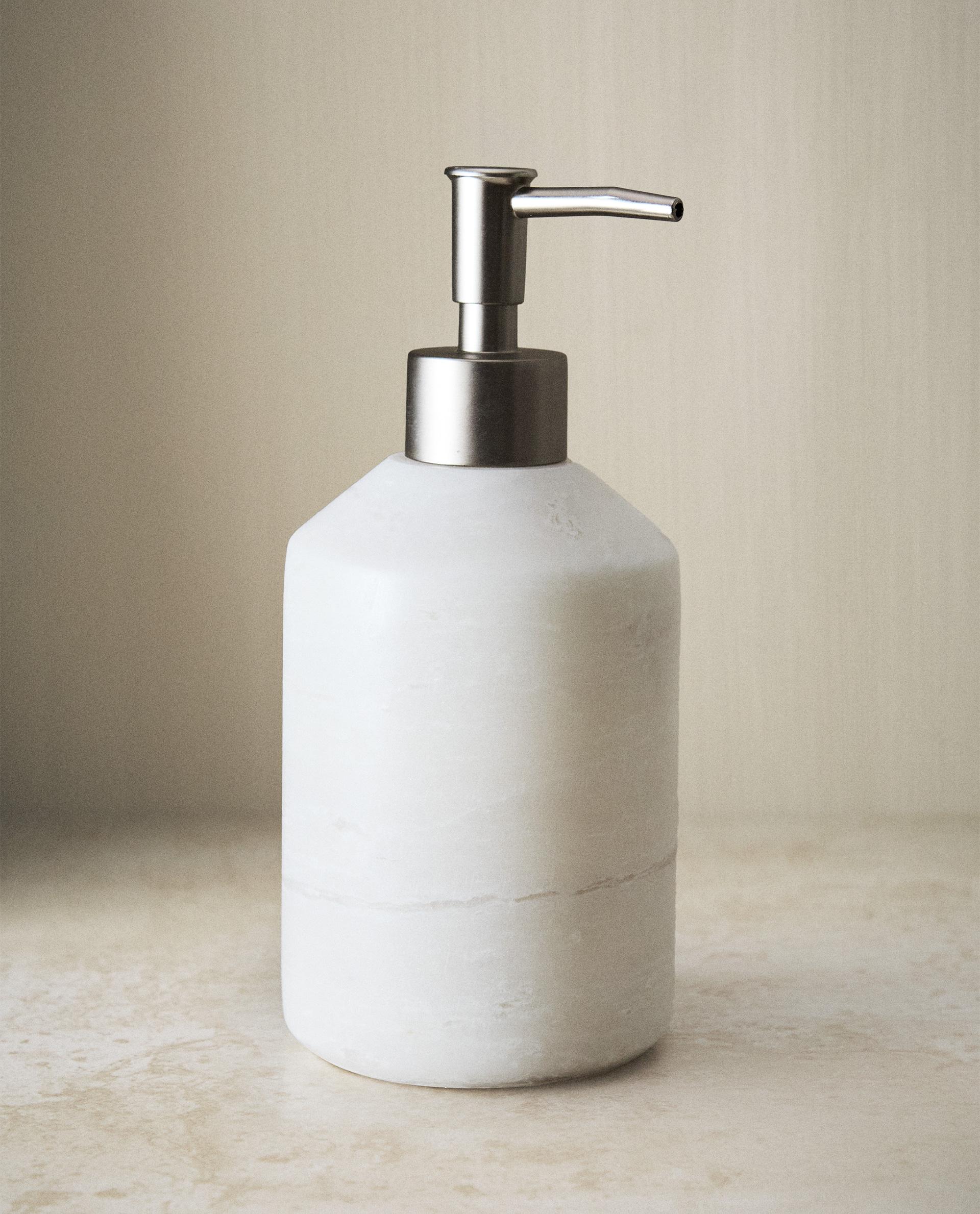 WEISSER MARMOR SEIFENSPENDER WEISSER MARMOR SEIFENSPENDER