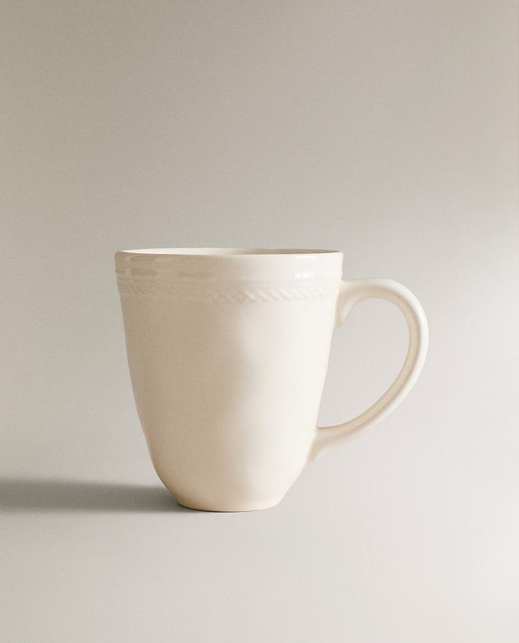 CHAIN EARTHENWARE MUG