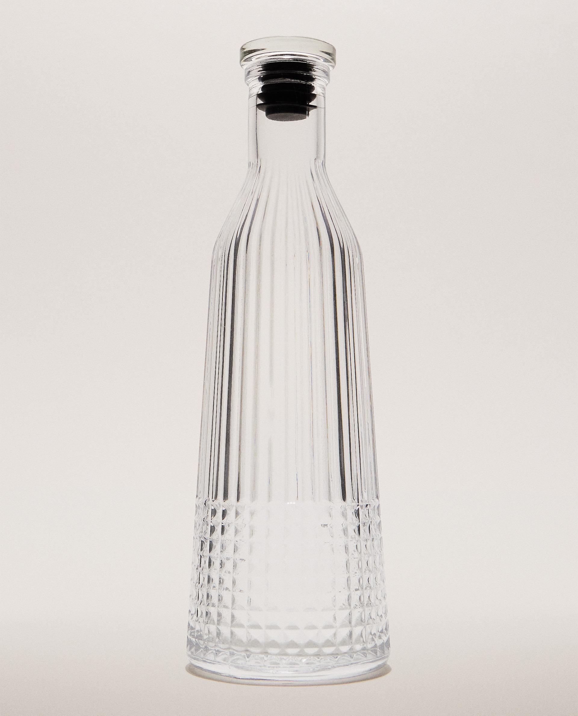 GLASFLASCHE MIT RELIEF GLASFLASCHE MIT RELIEF