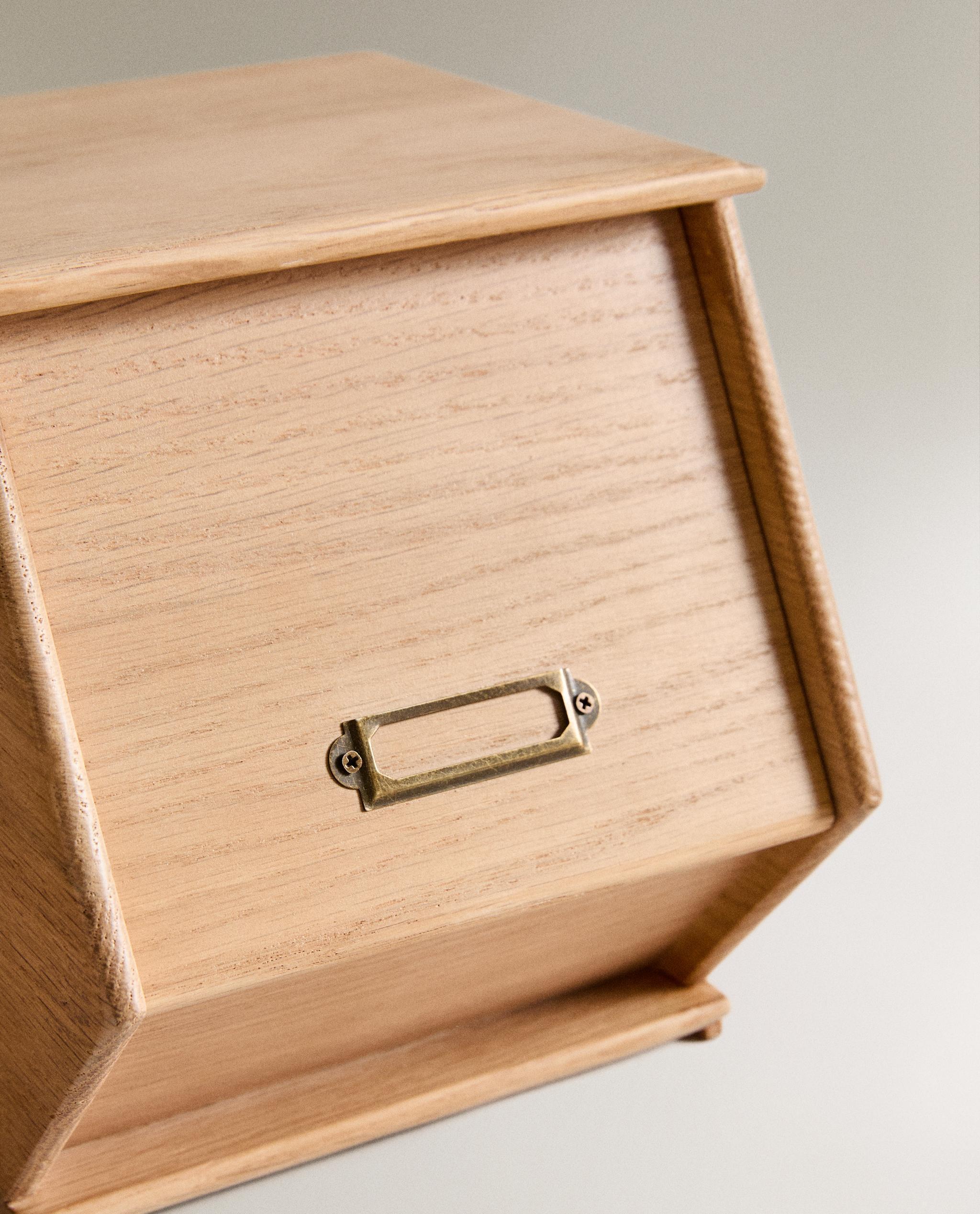 OAK WOOD BREAD BOX | Zara Home United States of America
