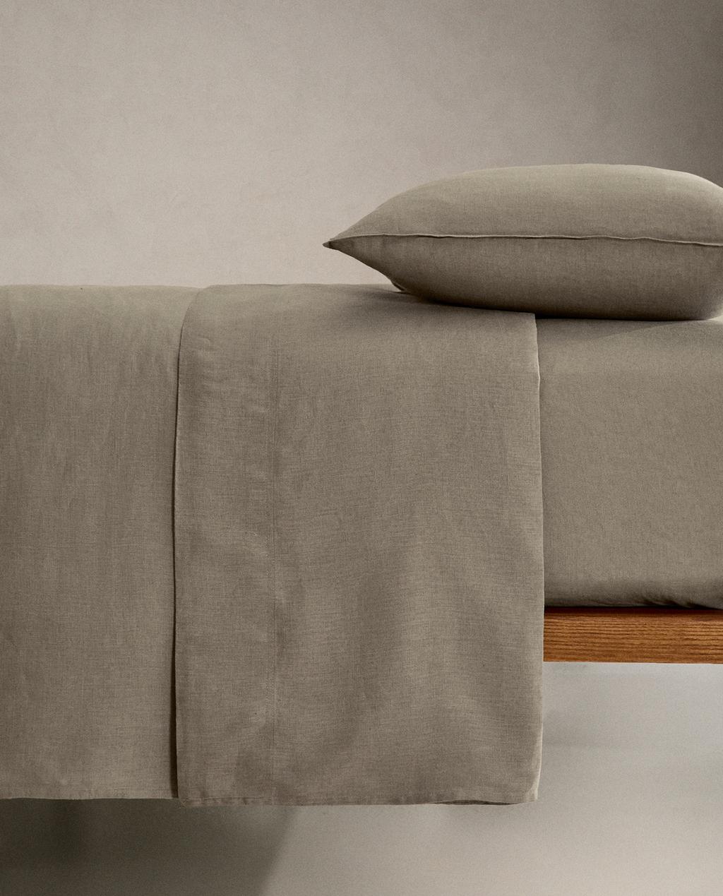 (140 GXM²) WASHED LINEN DUVET COVER