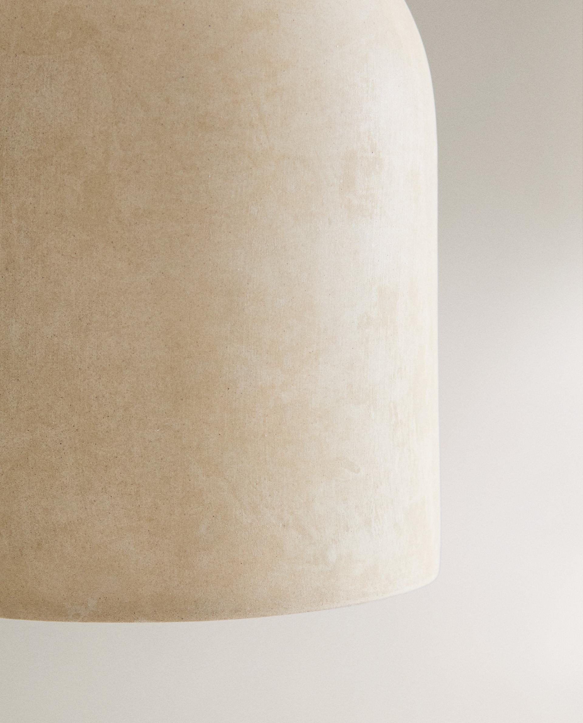 LARGE CERAMIC CEILING LAMP