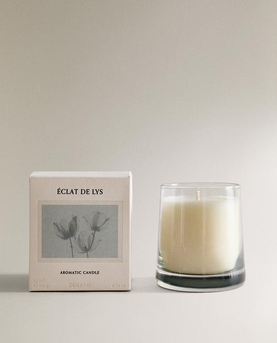 (180 G) ÉCLAT DE LYS SCENTED CANDLE (180 G) ÉCLAT DE LYS SCENTED CANDLE
