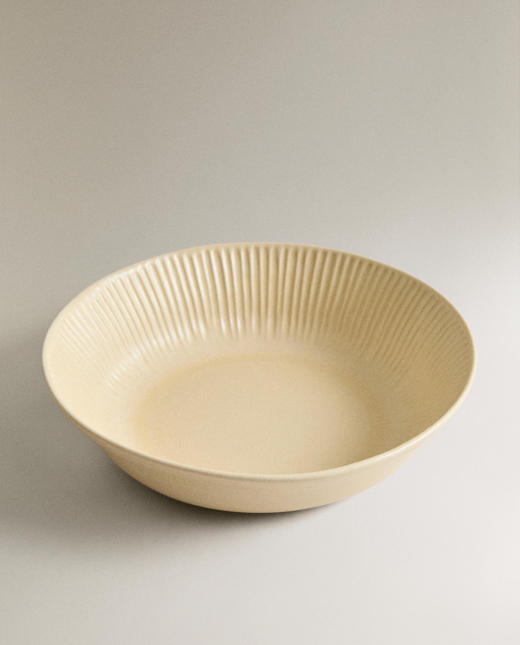 SCORED STONEWARE SOUP PLATE product thumbnail 4