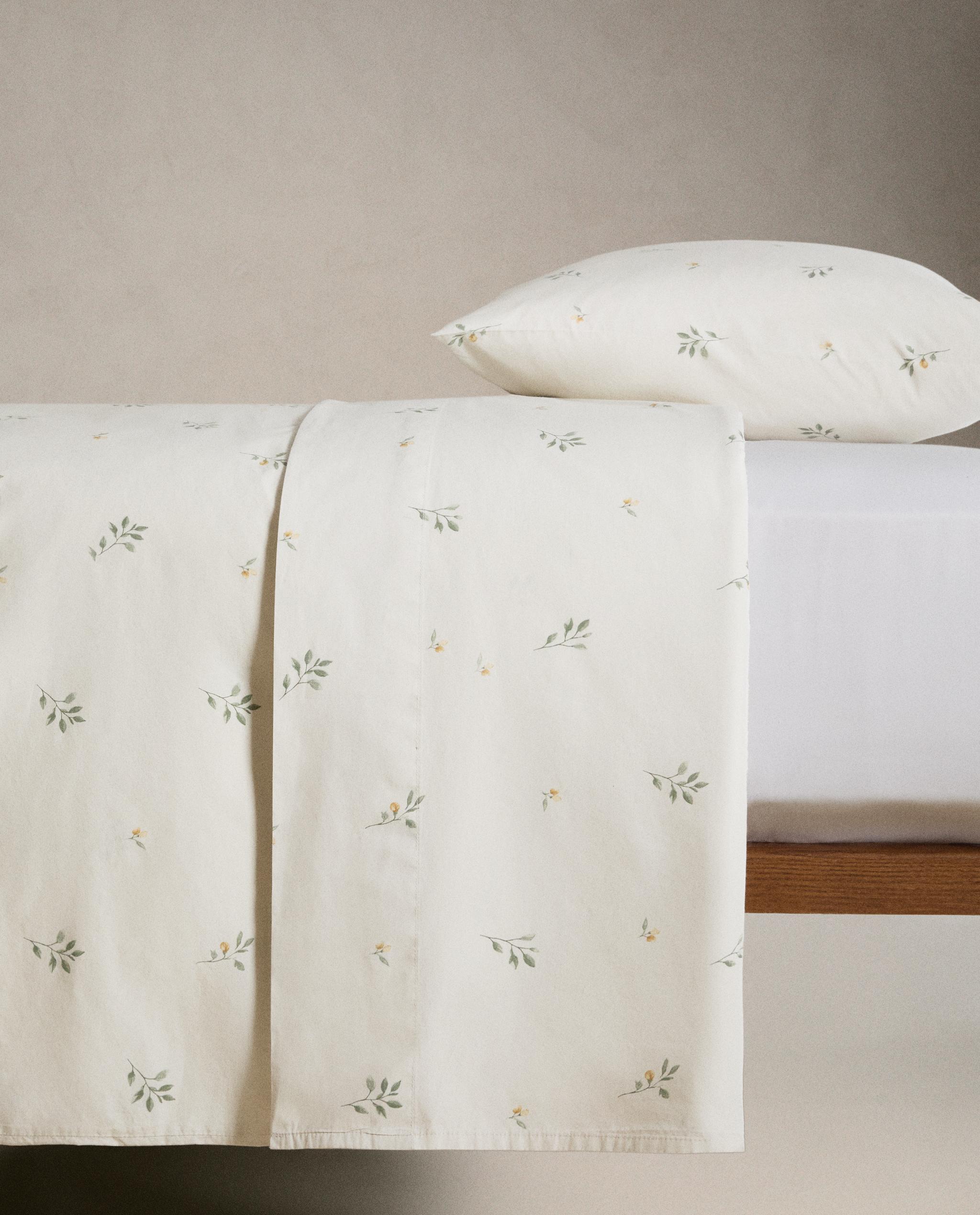 【新品未使用品】ZARA HOME 布団カバー シングルサイズ リーフプリント デュべカバー | Zara Home 日本/Japan