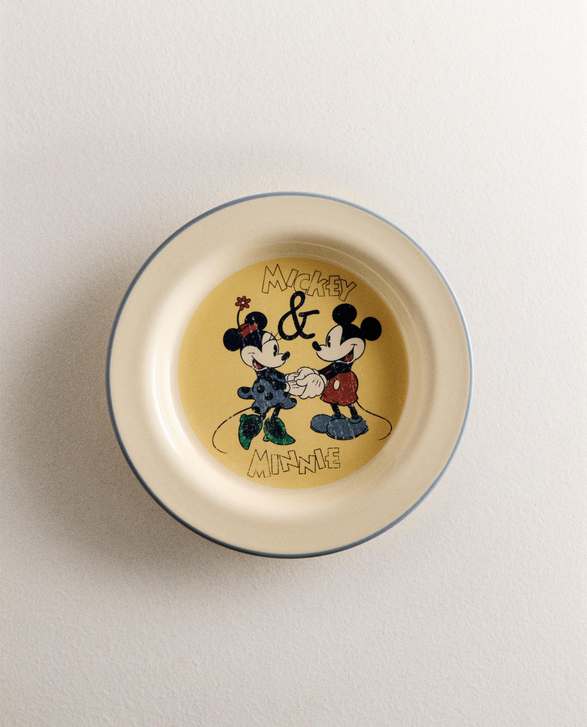キッズ ミッキー＆ミニー ©DISNEY セラミックプレート | Zara Home