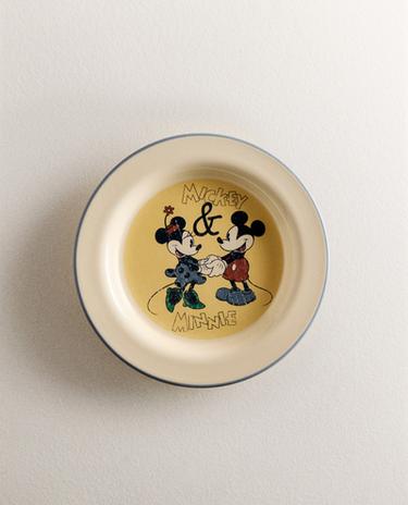 ASSIETTE ENFANT CÉRAMIQUE MICKEY & MINNIE ©DISNEY