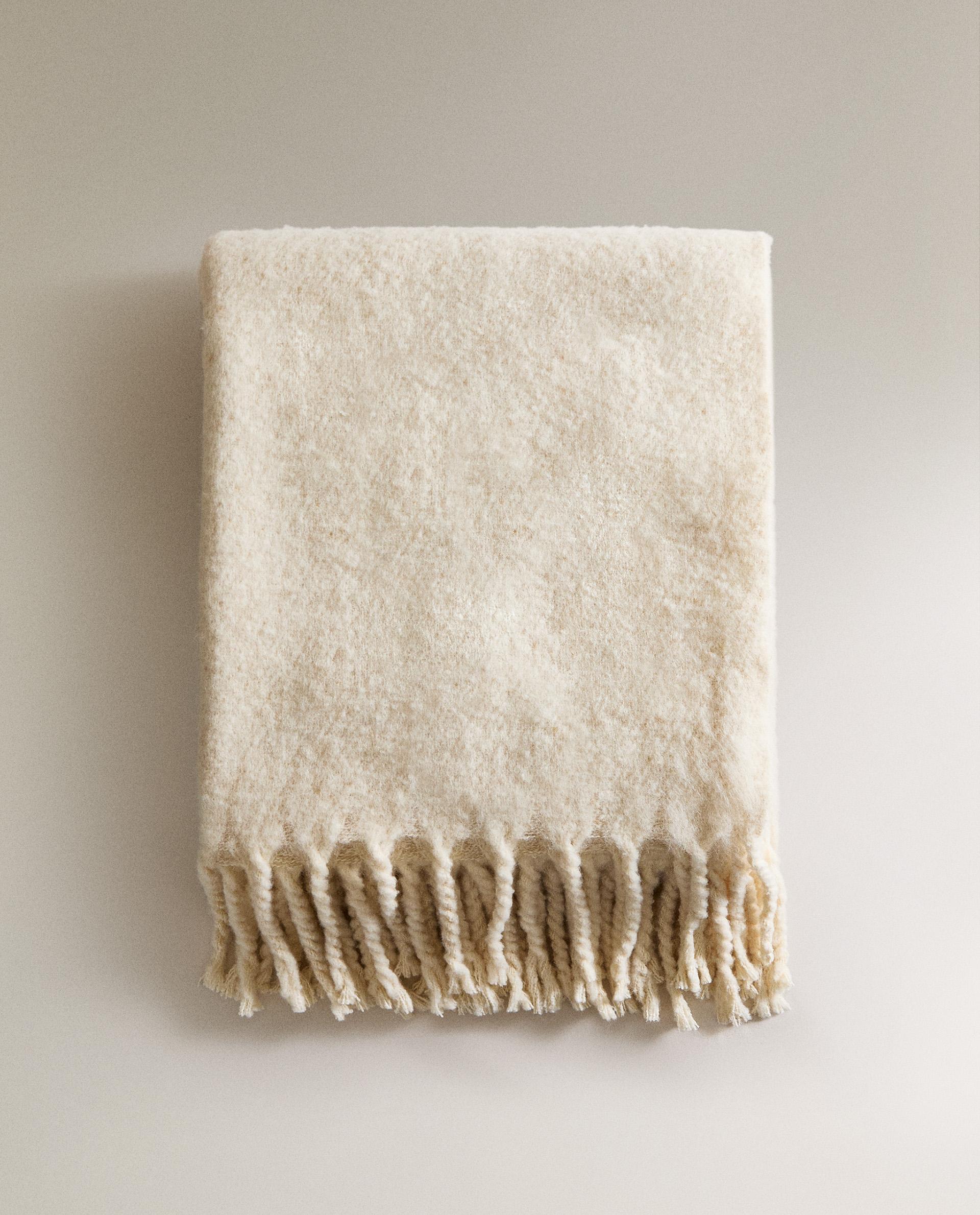フリンジ ブランケット | Zara Home 日本/Japan フリンジ ブランケット | Zara Home 日本/Japan