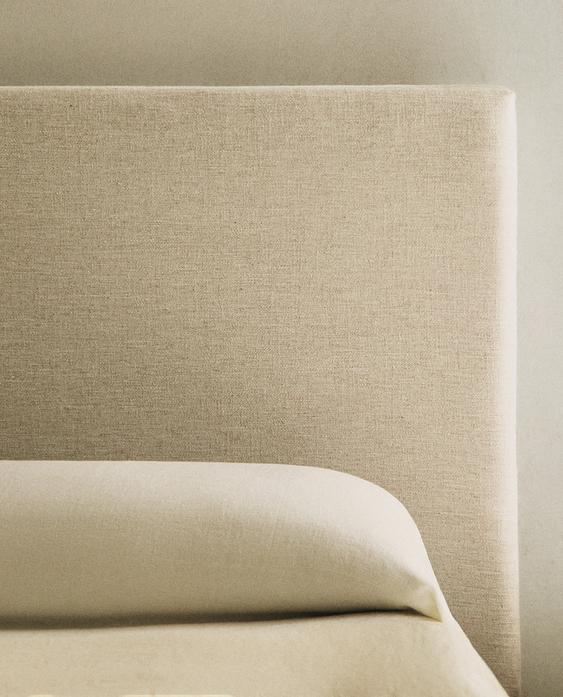 HEADBOARD WITH HEMP AND COTTON COVER