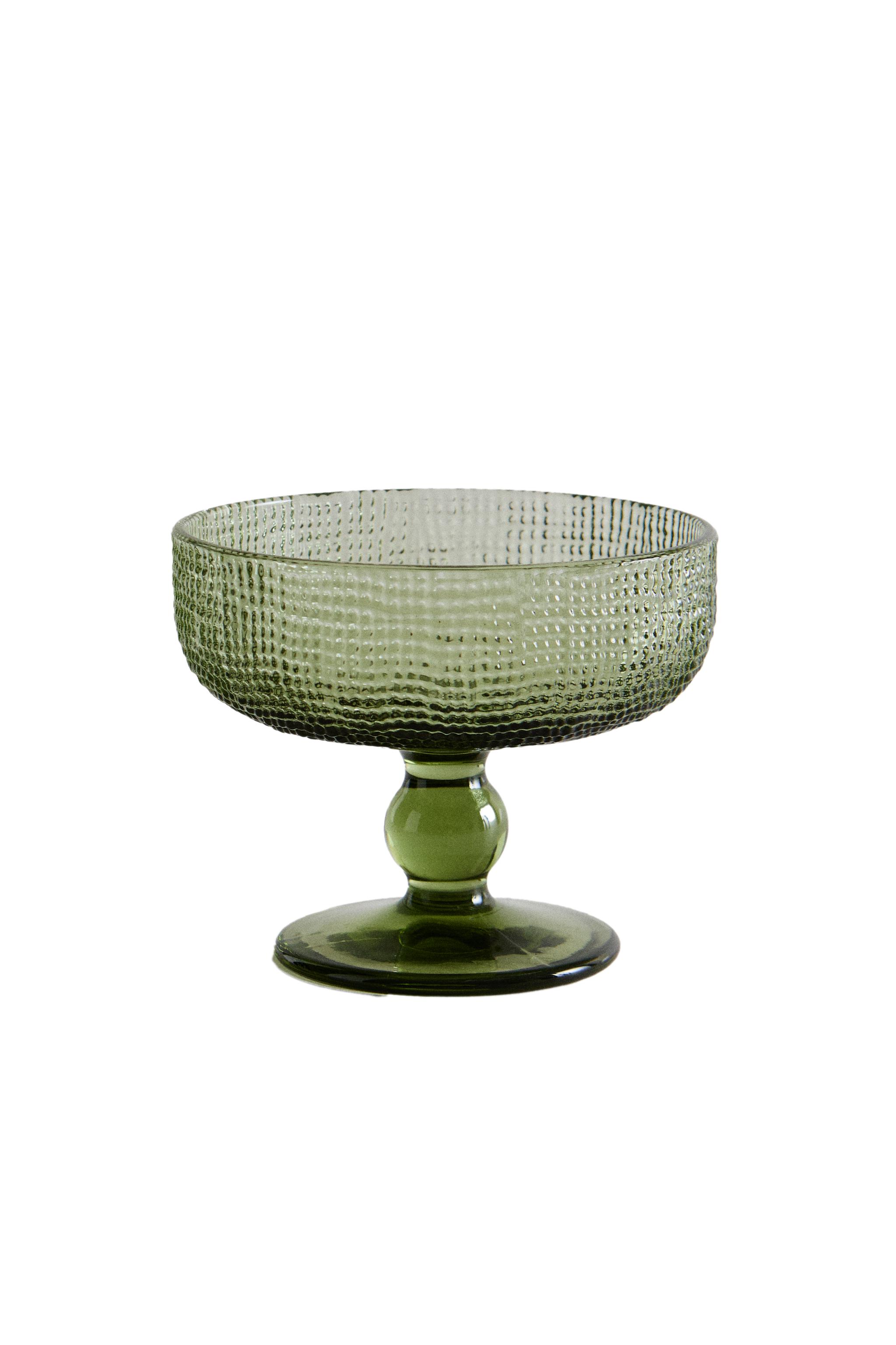 RAISED DESIGN GLASS ICE-CREAM CUP product thumbnail 6