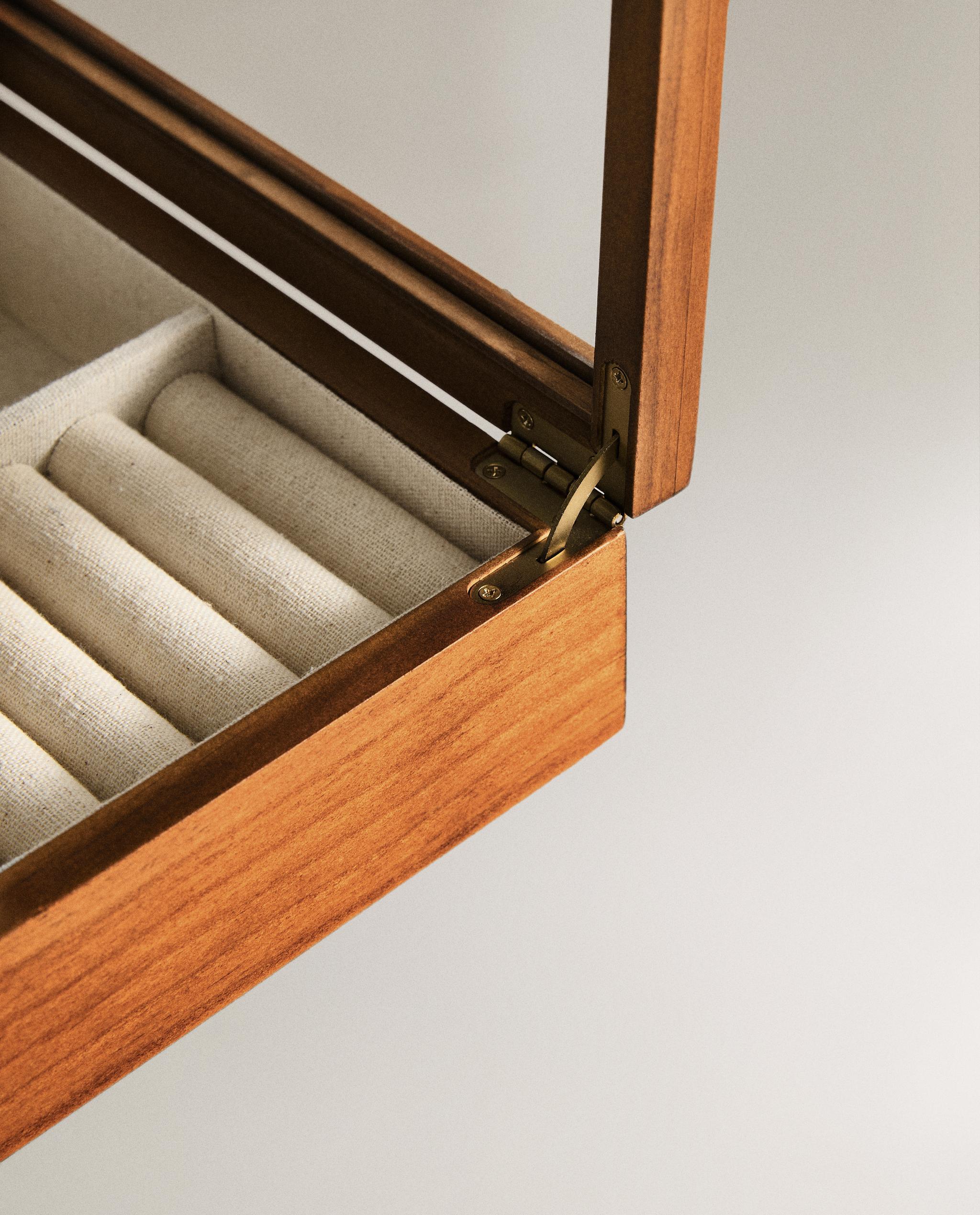 ZARA  ジュエリーボックス 2段 ブラック（2） ウッド ジュエリーボックス | Zara Home 日本/Japan