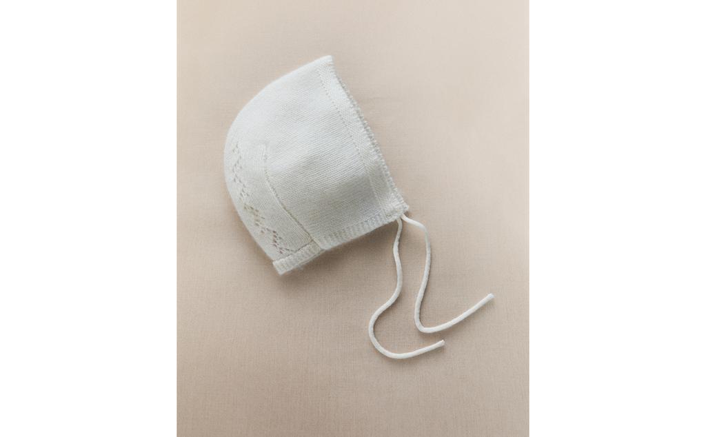 CASHMERE BABY BONNET CASHMERE BABY BONNET