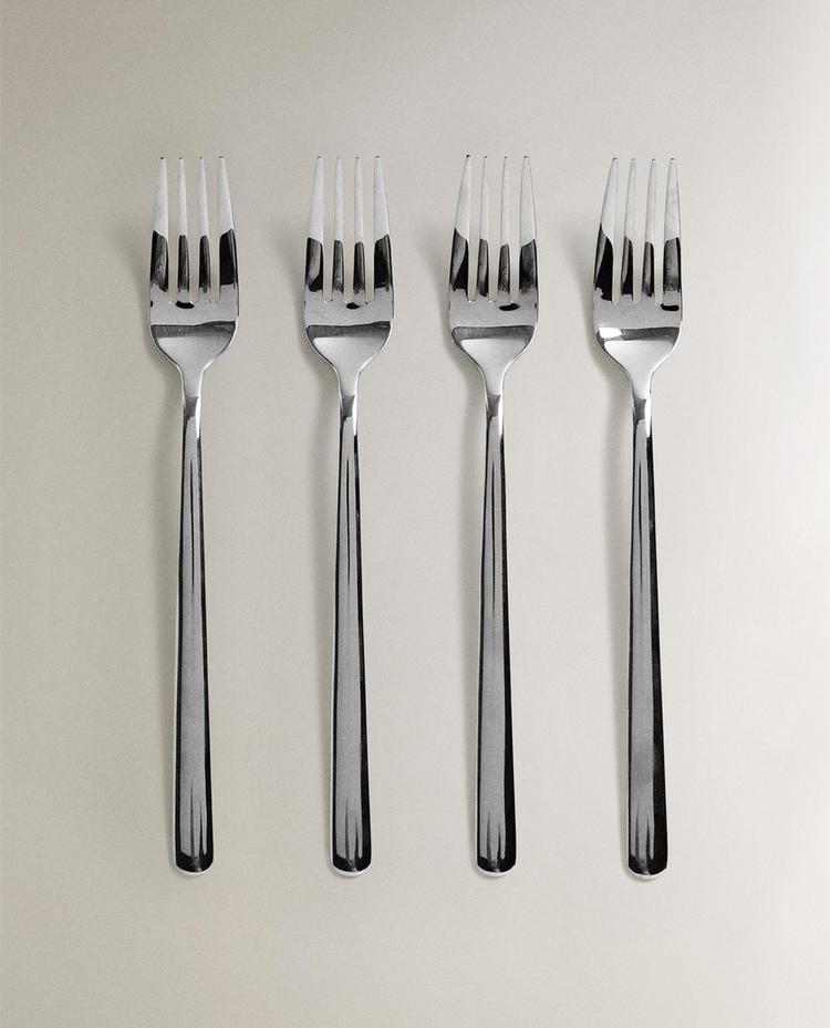 PACK TENEDORES ACERO BRILLO (PACK DE 4)