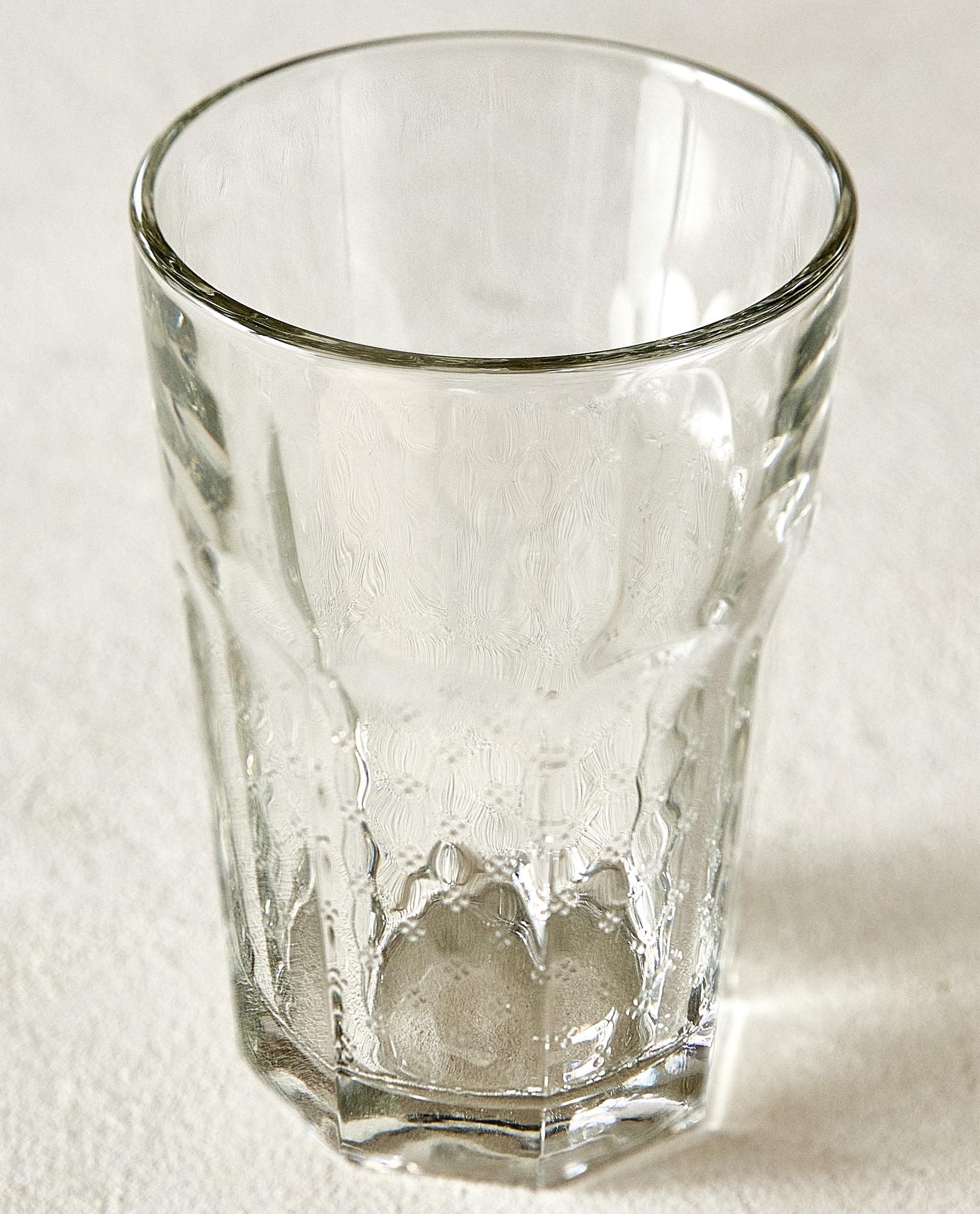 VASO COUNTRY VIDRIO RELIEVE INTERIOR FLOR MARISA