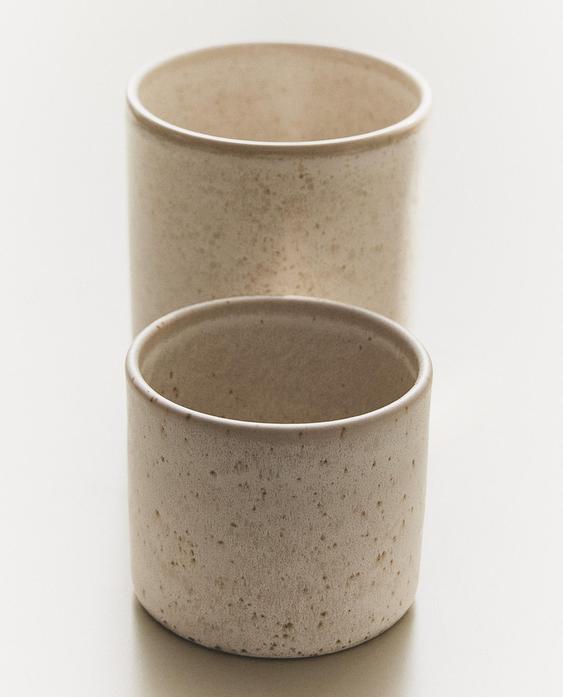 إناء لأدوات المطبخ من الخزف الحجري