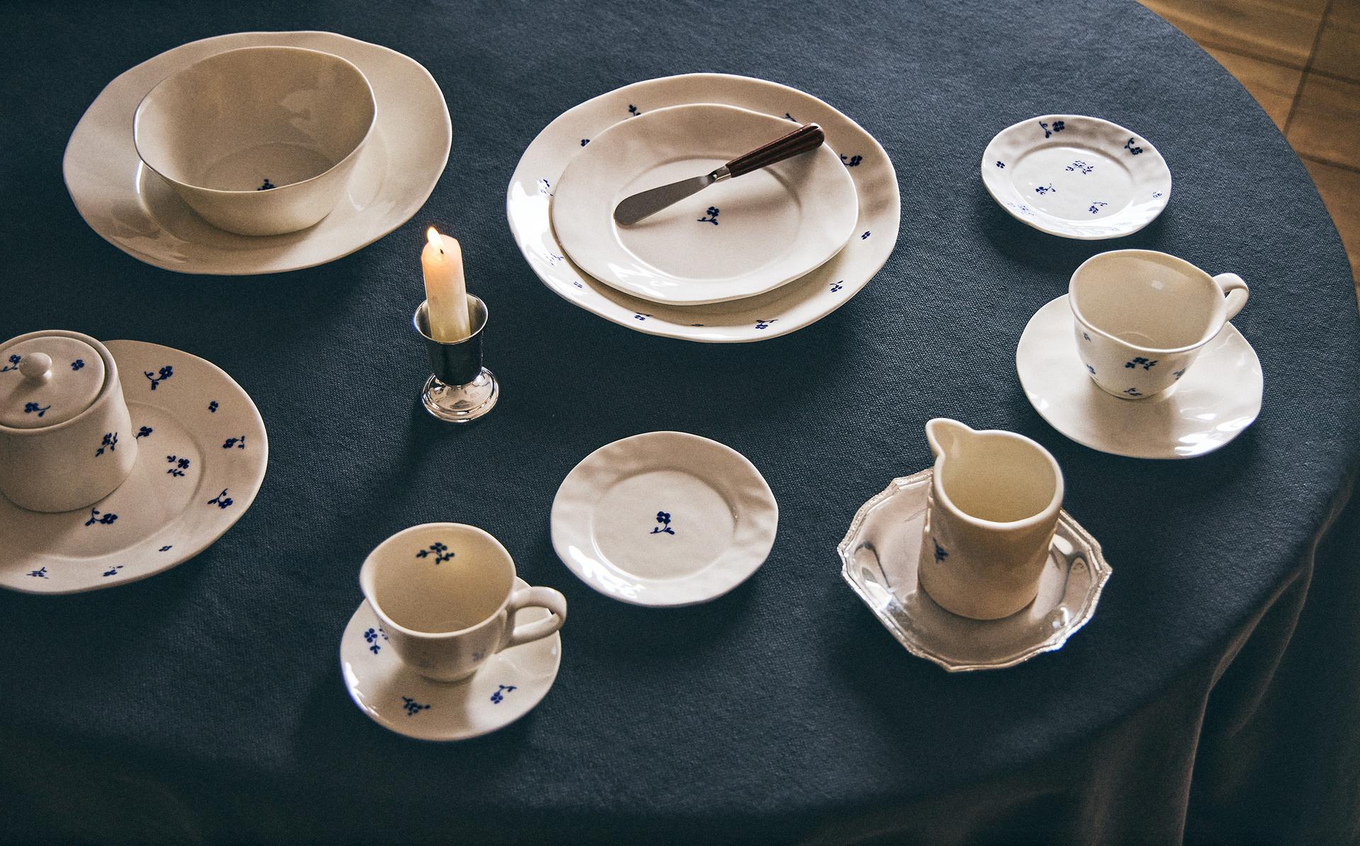 أواني طعام بورسلان بأزهار أواني طعام بورسلان بأزهار