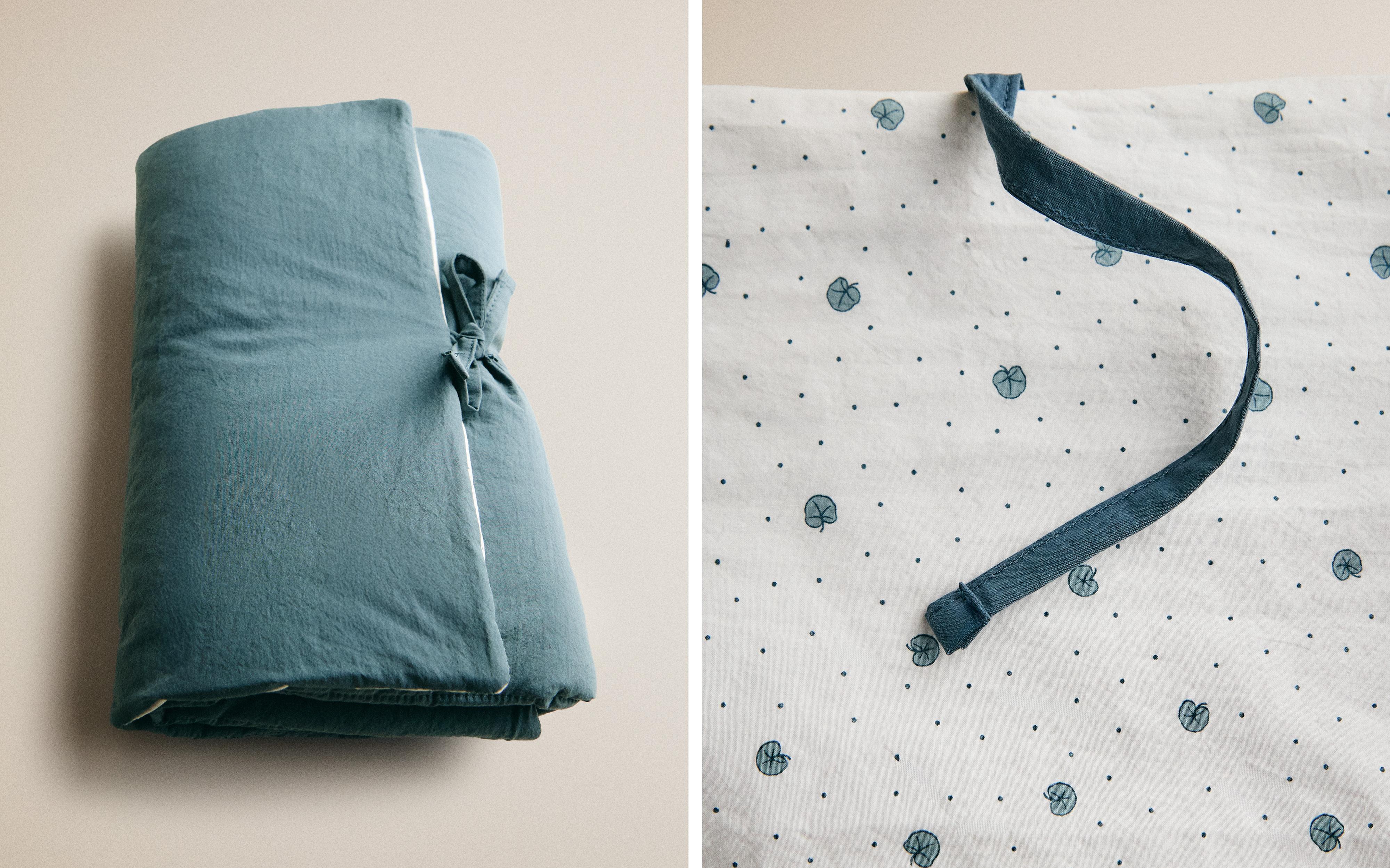 PORTABLE LEAF PRINT BABY CHANGING MAT product thumbnail 11