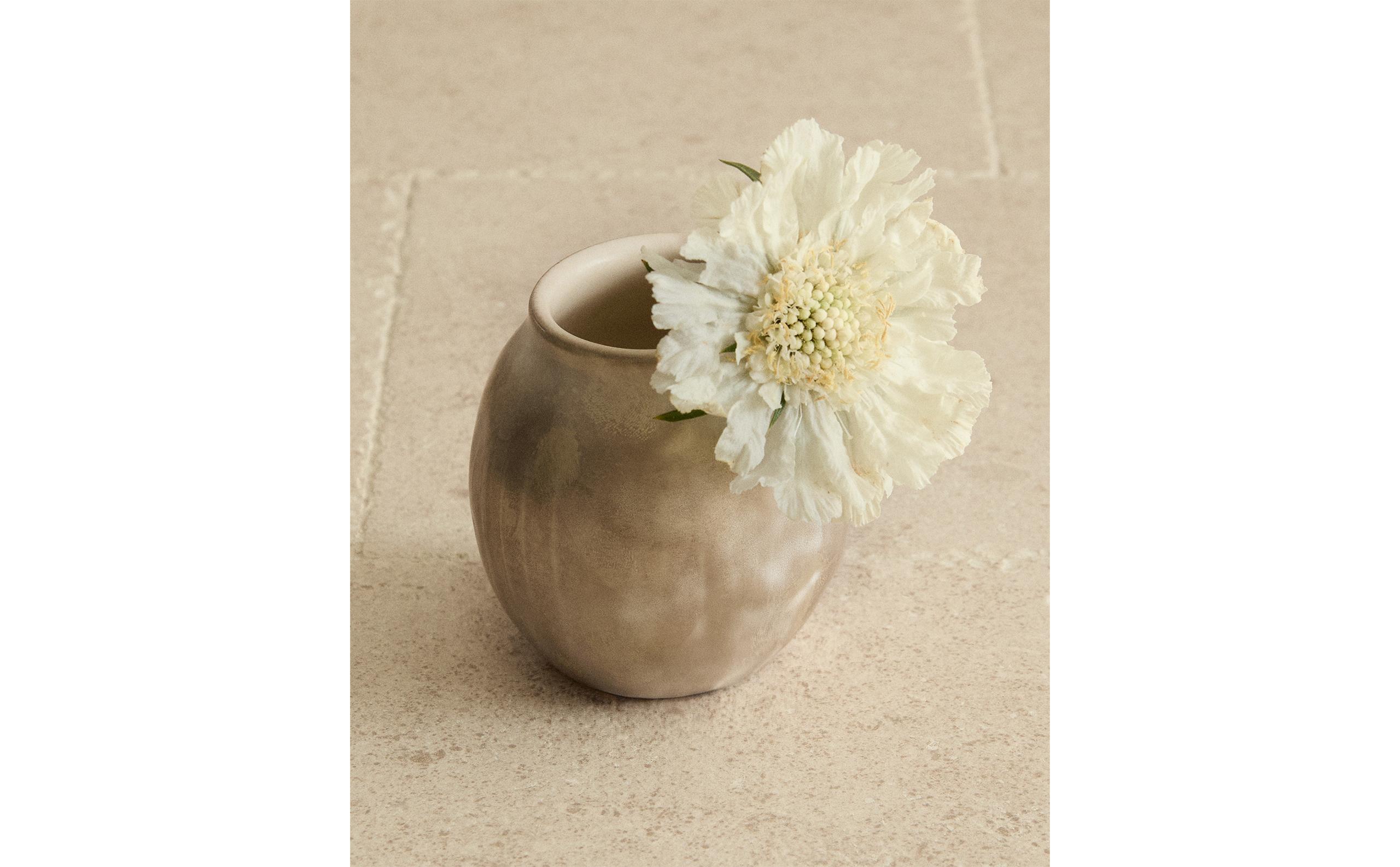 【ほくと】ザラホーム　セラミックフラワーベース セラミック ベース | Zara Home 日本/Japan