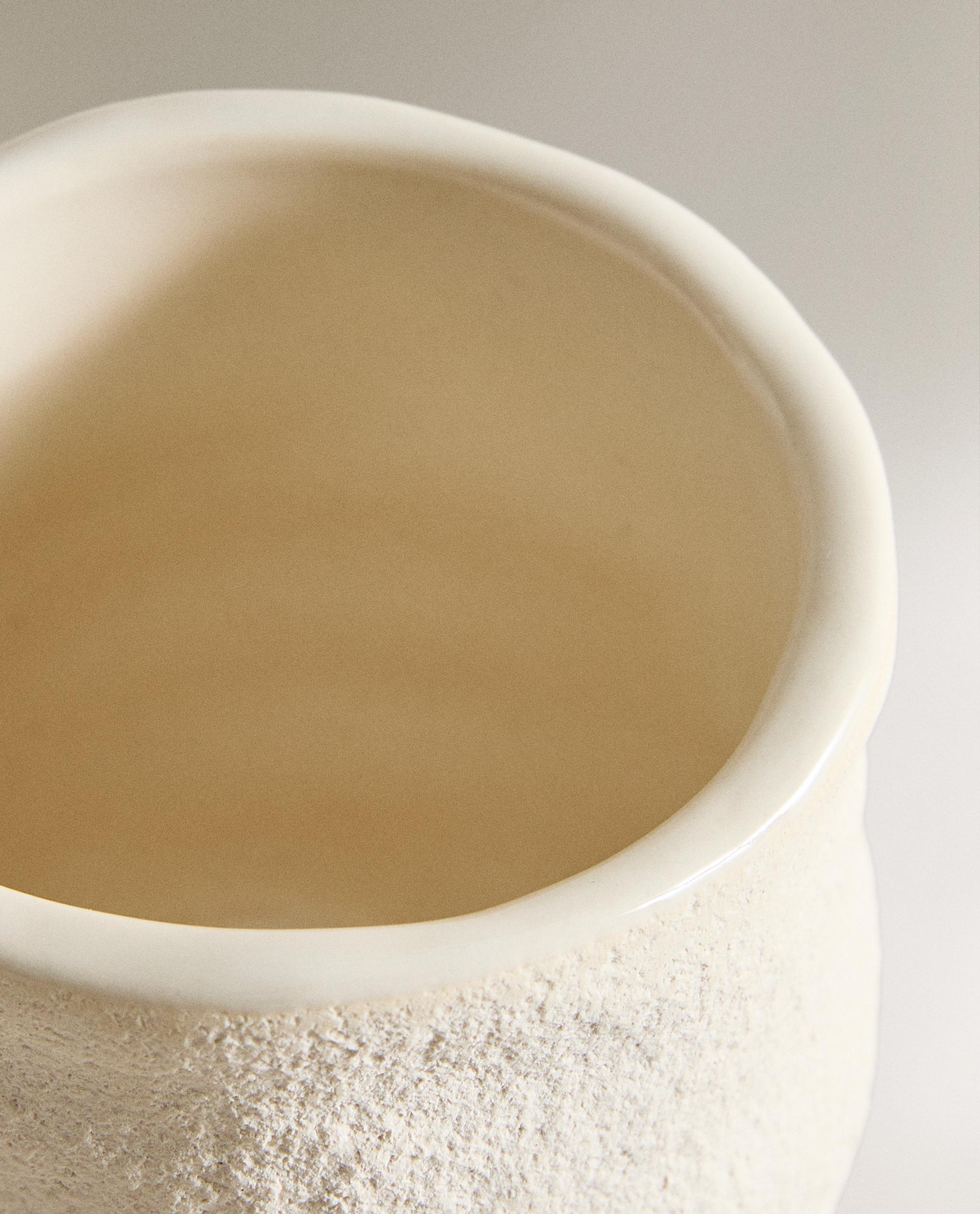 ROUGH-EFFECT CERAMIC BATHROOM SET product thumbnail 12
