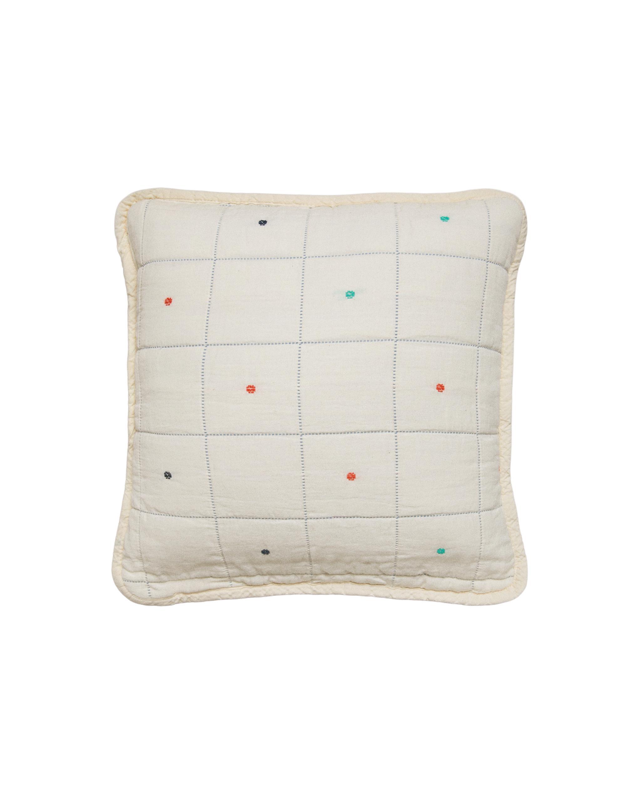 DOTTED AND CHECKED CUSHION COVER product thumbnail 9