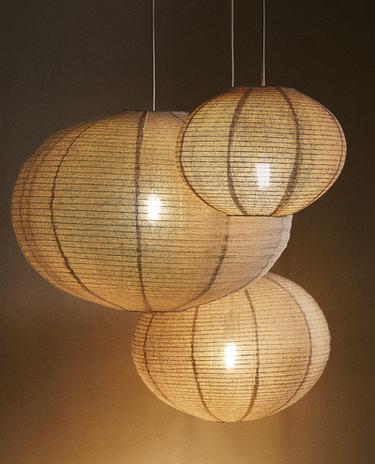 LINEN CEILING LAMP SHADE