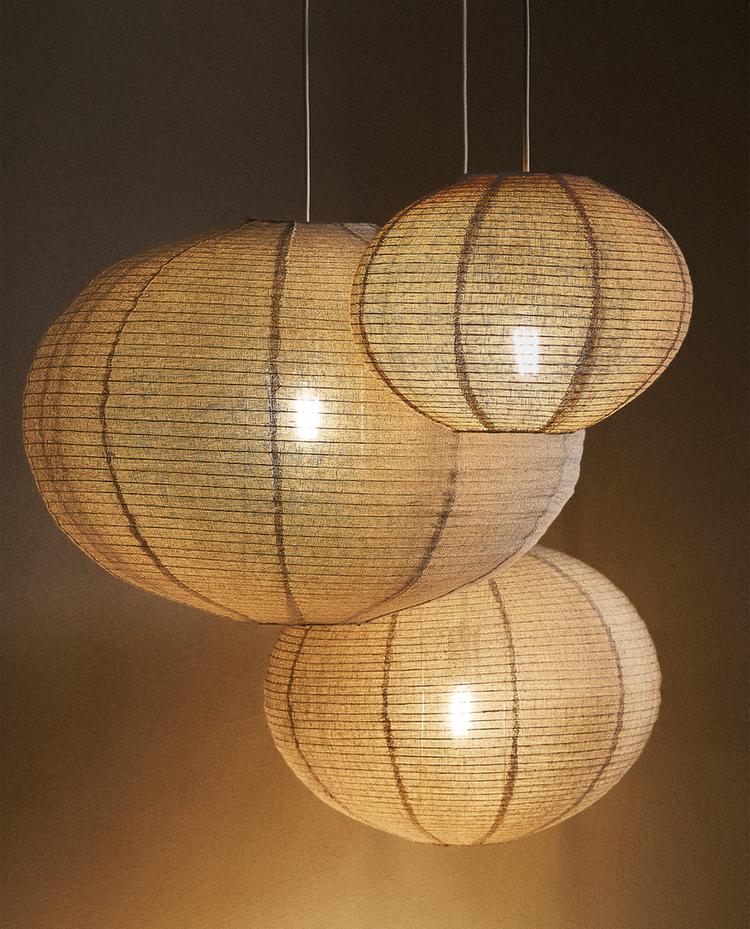 Linen Pendant Lamp Lampshade