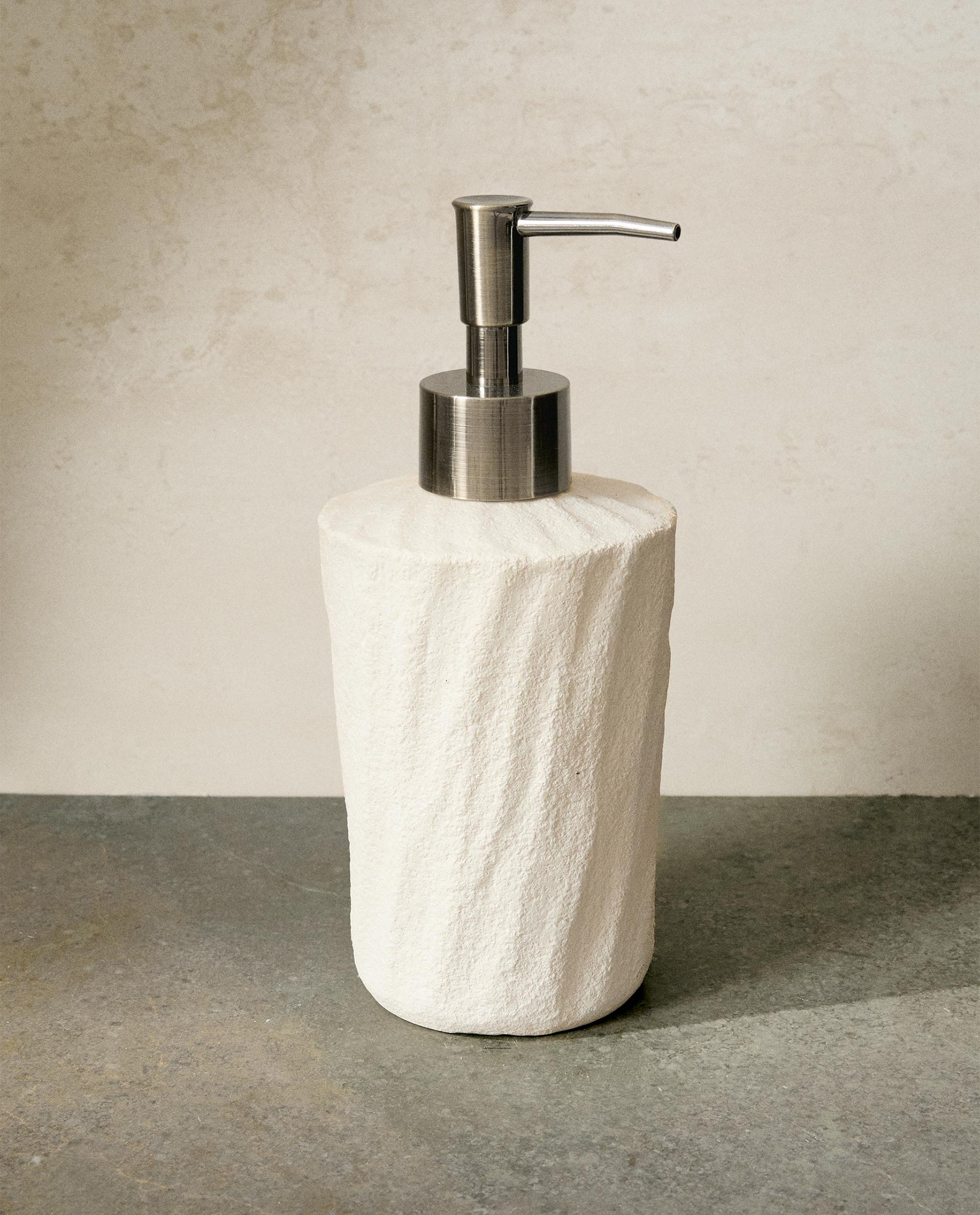 テクスチャー セラミック ソープディスペンサー | Zara Home