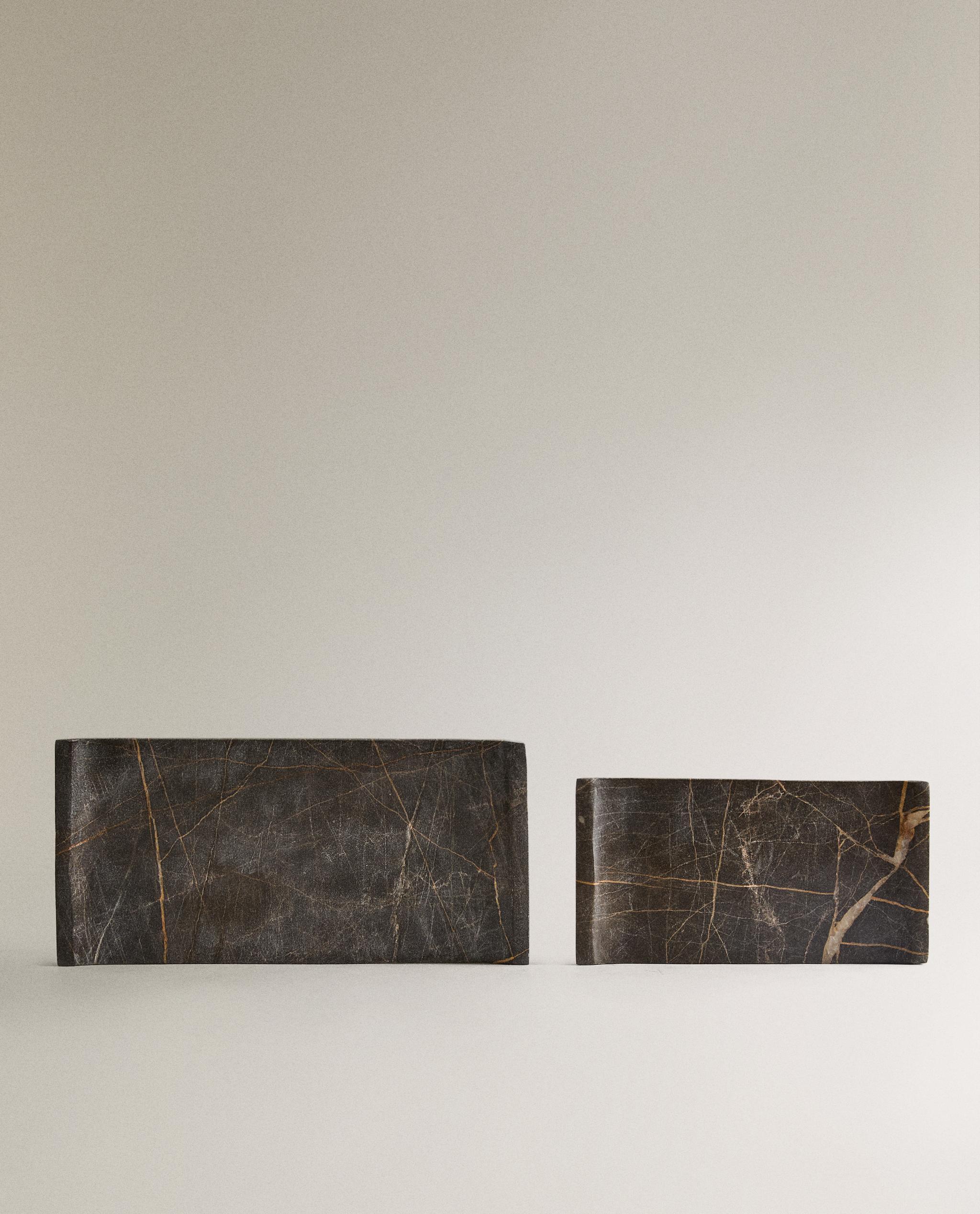 ★SALE【 ZARAHOME ブラック マーブル トレイ 大理石 プレート マーブルトレイ | Zara Home 日本/Japan