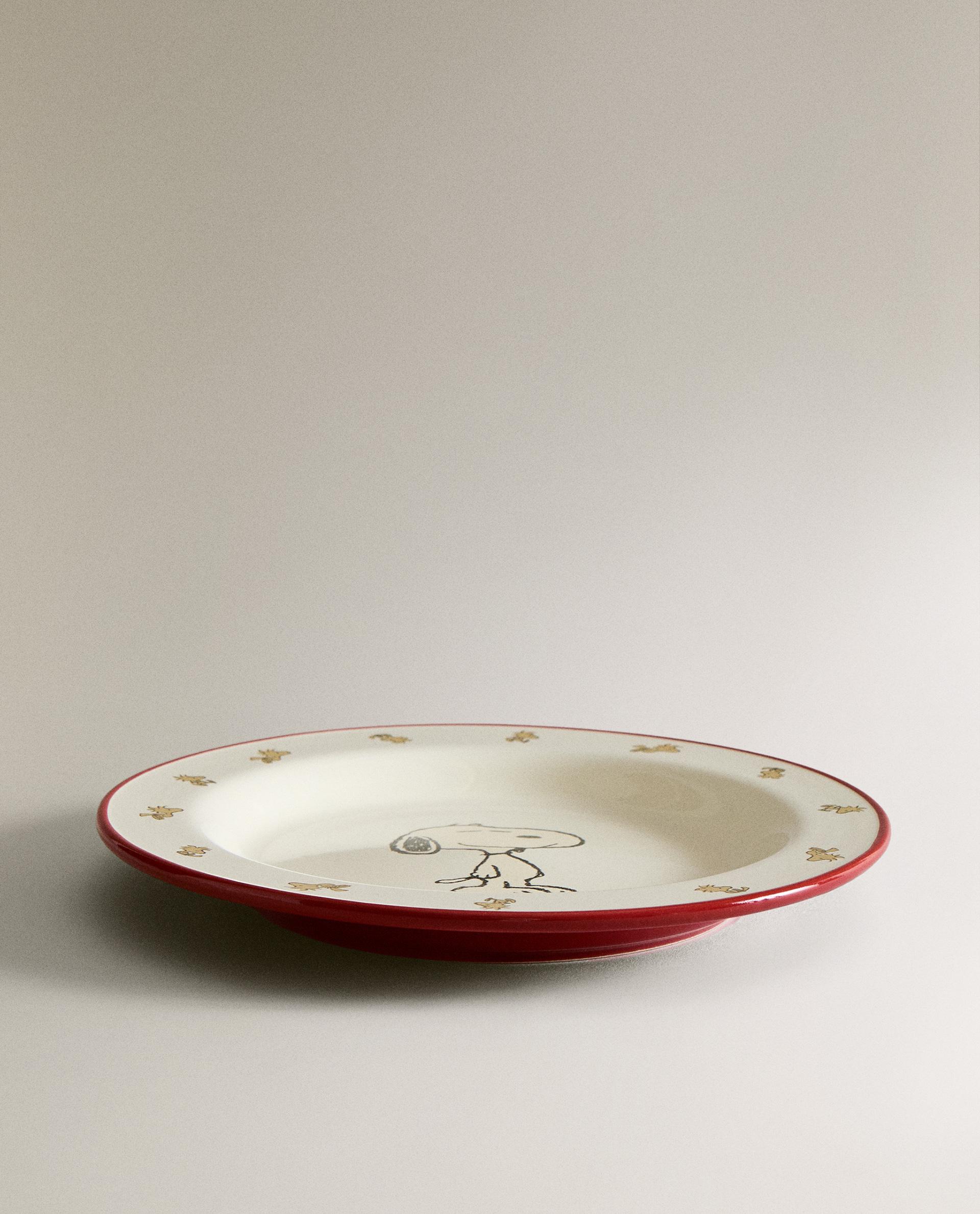PLATO INFANTIL CERÁMICA PEANUTS™ Zara Home España