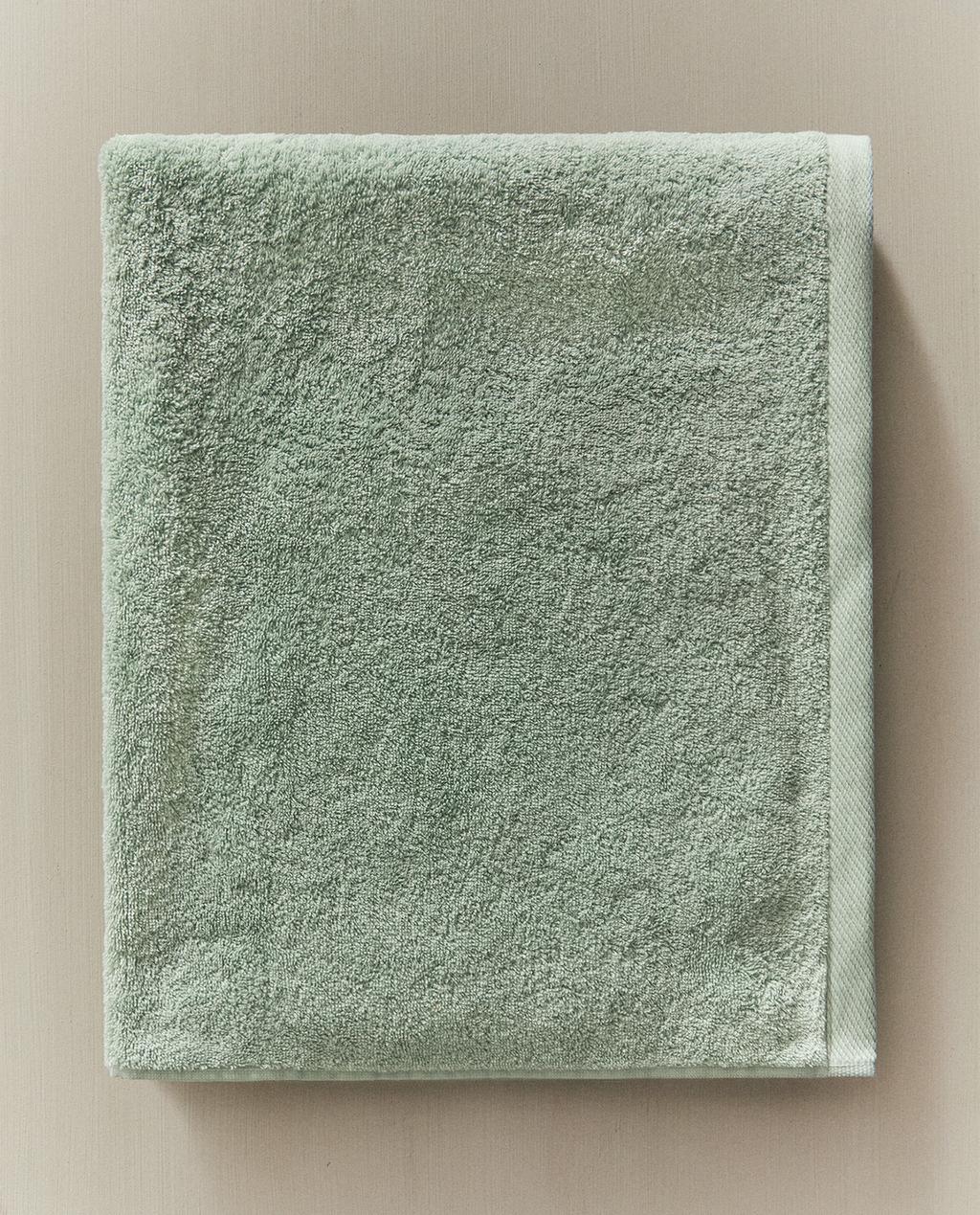 TOALLA BAÑO ALGODÓN RIZO LISA (500 GXM²) TOALLA BAÑO ALGODÓN RIZO LISA (500 GXM²)