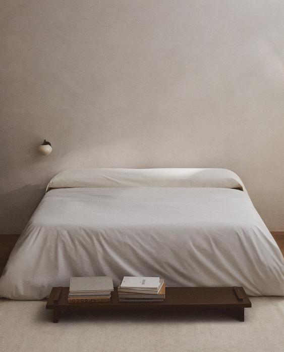 PERCALE DUVET COVER (300 THREAD COUNT)