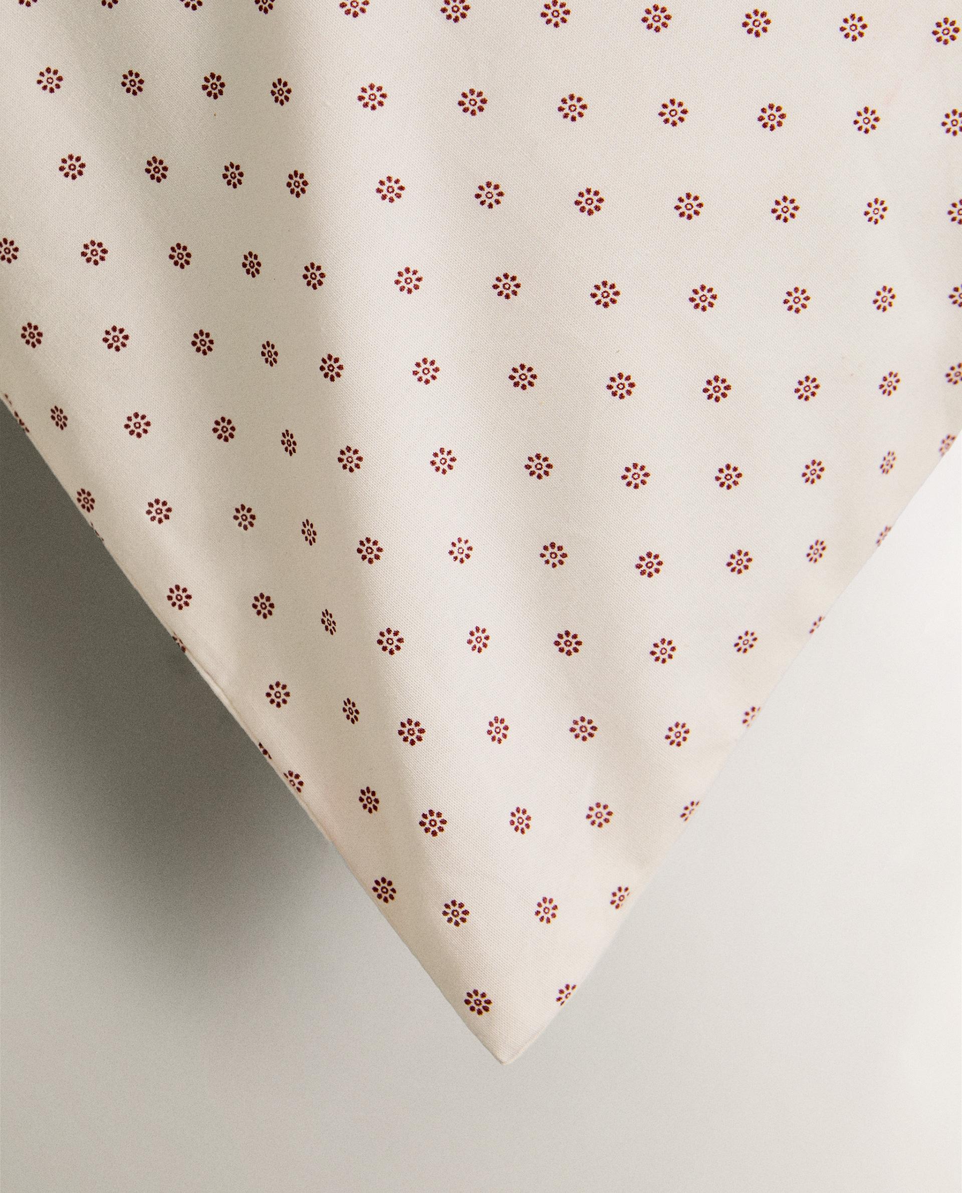 CHILDREN'S MINI FLORAL PRINT PILLOWCASE