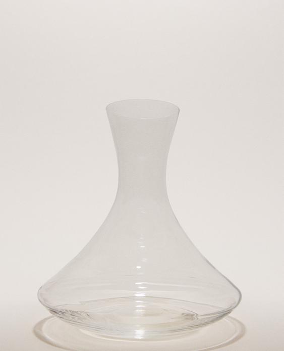 CRYSTALLINE GLASS DECANTER