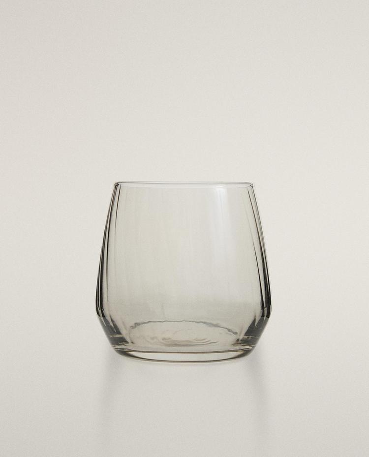 COLOURED GLASS TUMBLER