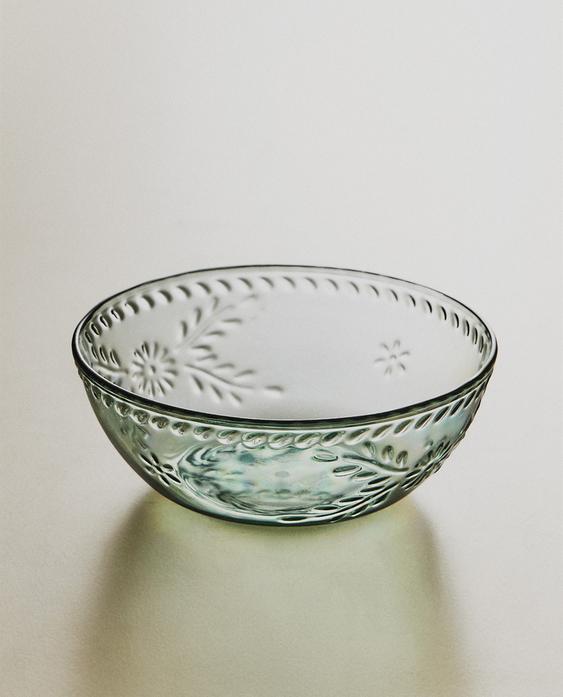 ACRYLIC FLORAL BOWL ACRYLIC FLORAL BOWL