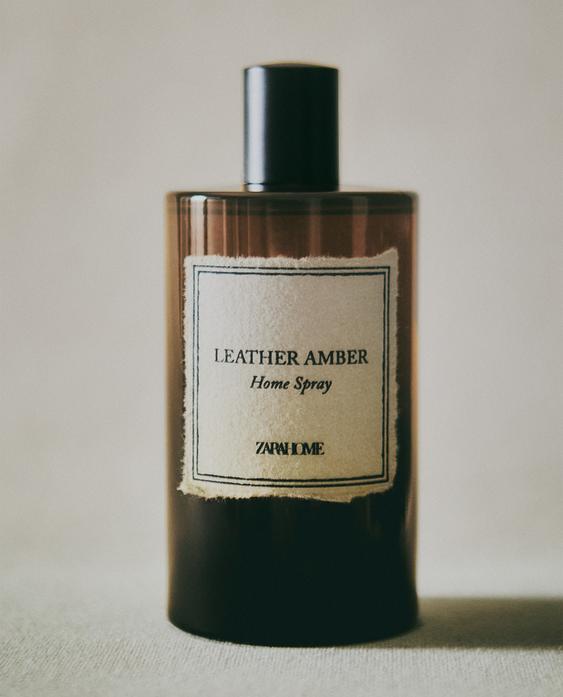 (200 ML) PARFUM D'AMBIANCE SPRAY LEATHER AMBER