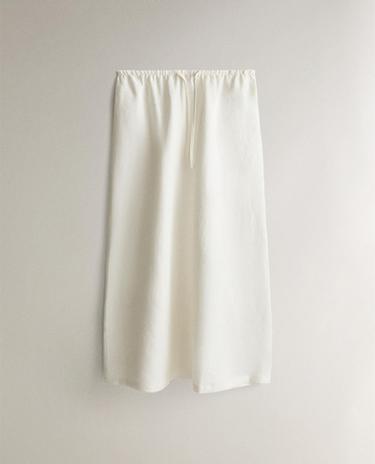 LONG LINEN SKIRT