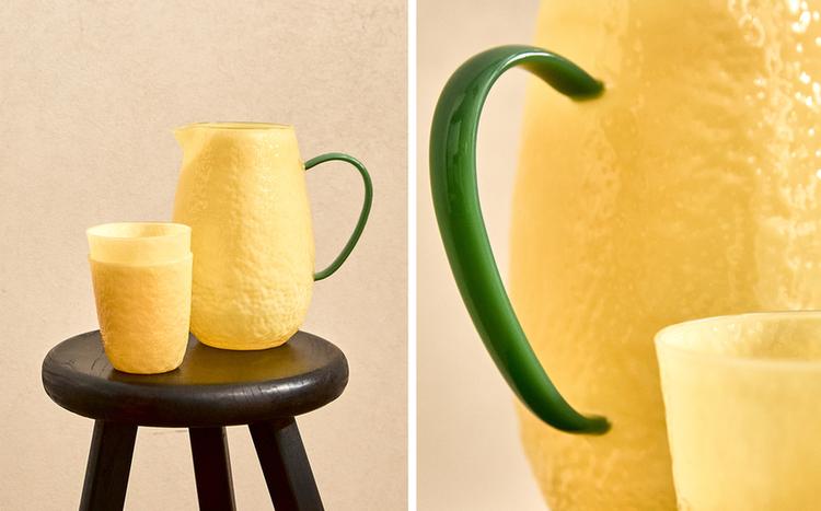 TEXTURED BOROSILICATE GLASSWARE SET