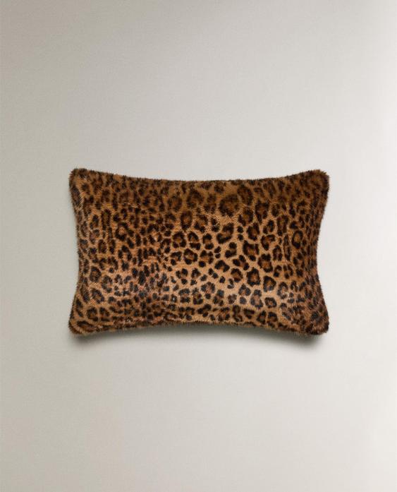 ANIMAL PRINT CUSHION COVER ANIMAL PRINT CUSHION COVER