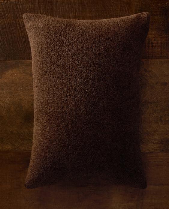 FAUX SHEARLING CUSHION COVER