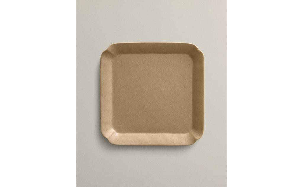 SQUARE STONEWARE TRAY SQUARE STONEWARE TRAY