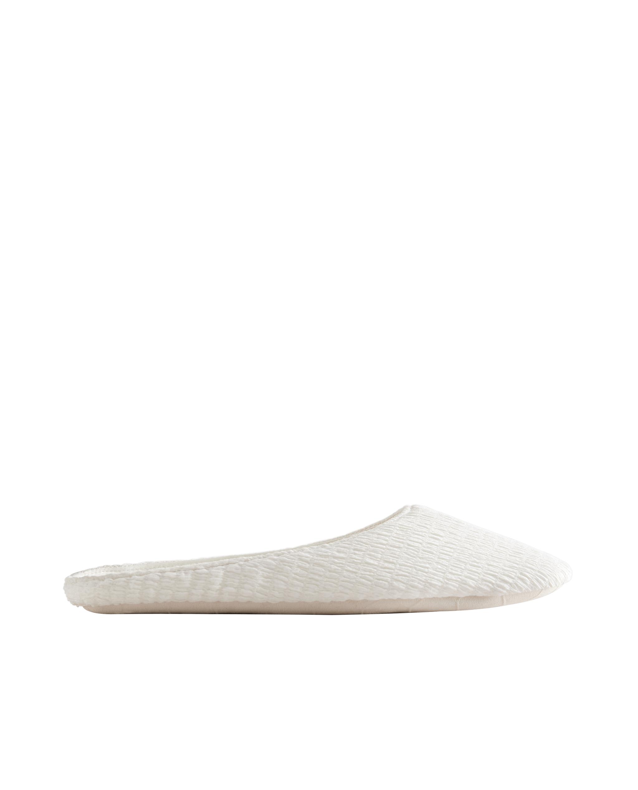 PLEATED SLIPPERS WITH LEATHER SOLE product thumbnail 2