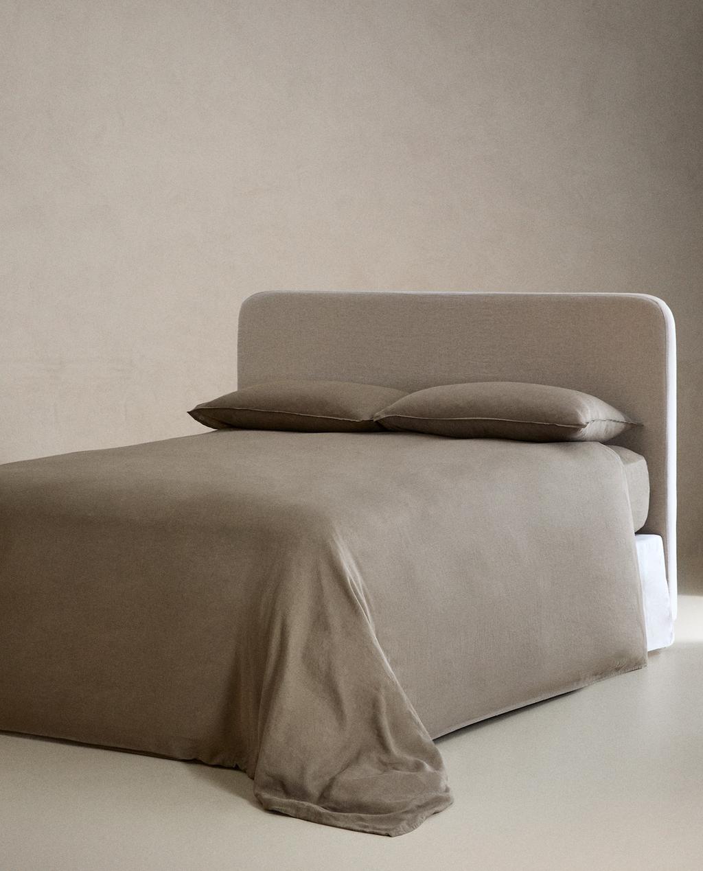 (140 GXM²) WASHED LINEN DUVET COVER