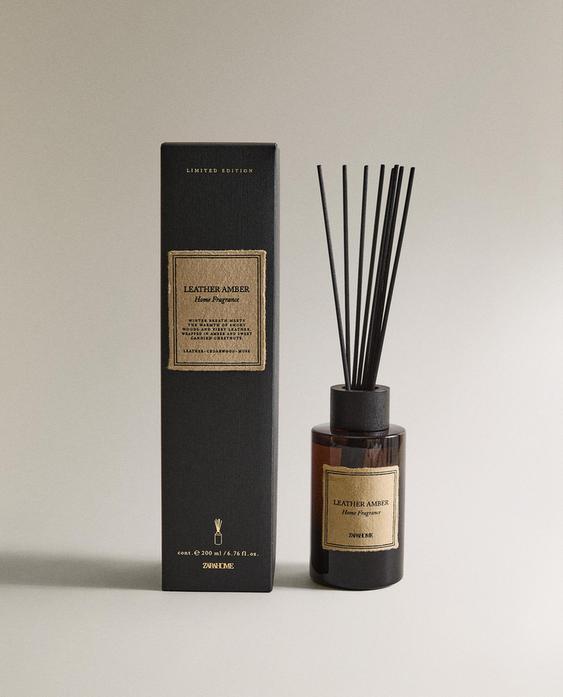 (200 ML) AMBIENTADOR MIKADO LEATHER AMBER