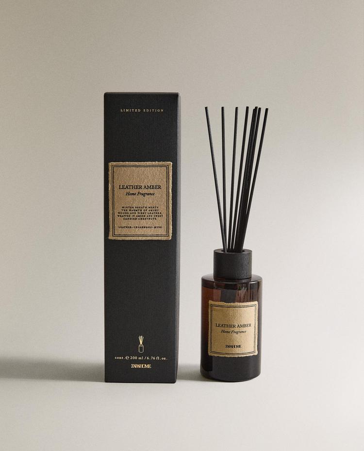 (200 ML) AMBIENTADOR MIKADO LEATHER AMBER