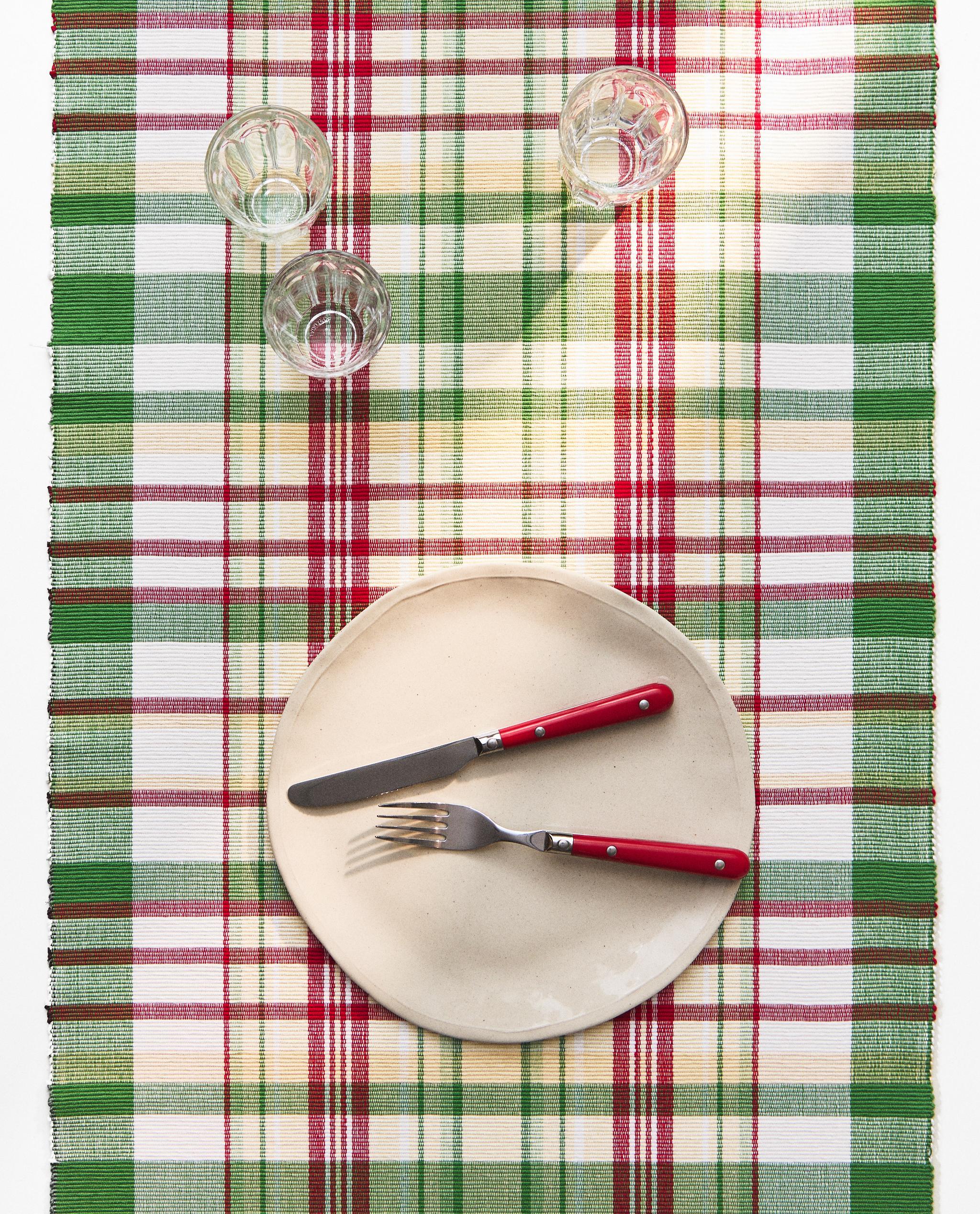 COLOURED CHECK TABLE RUNNER product thumbnail 9