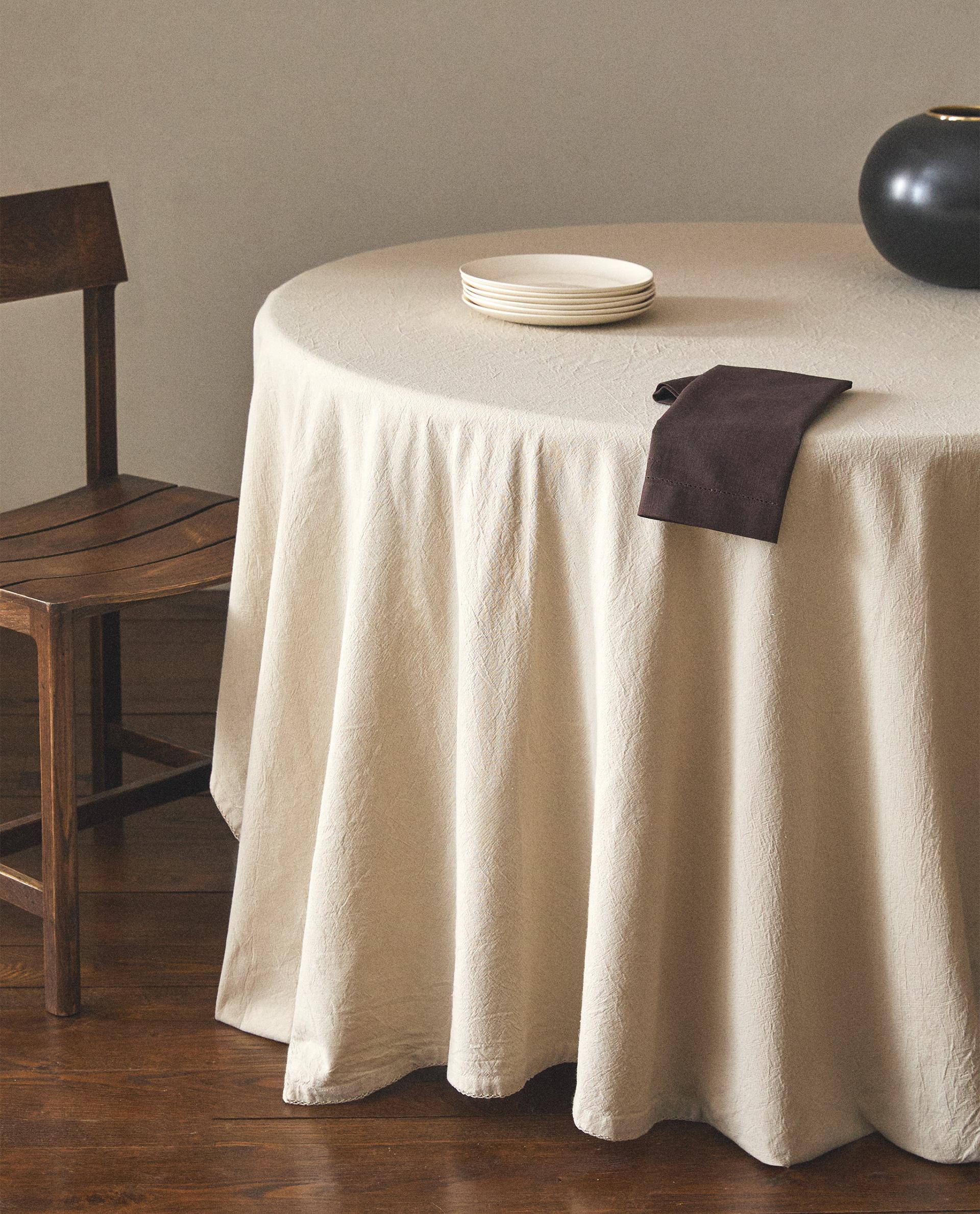 PLAIN DYED THREAD TABLECLOTH PLAIN DYED THREAD TABLECLOTH